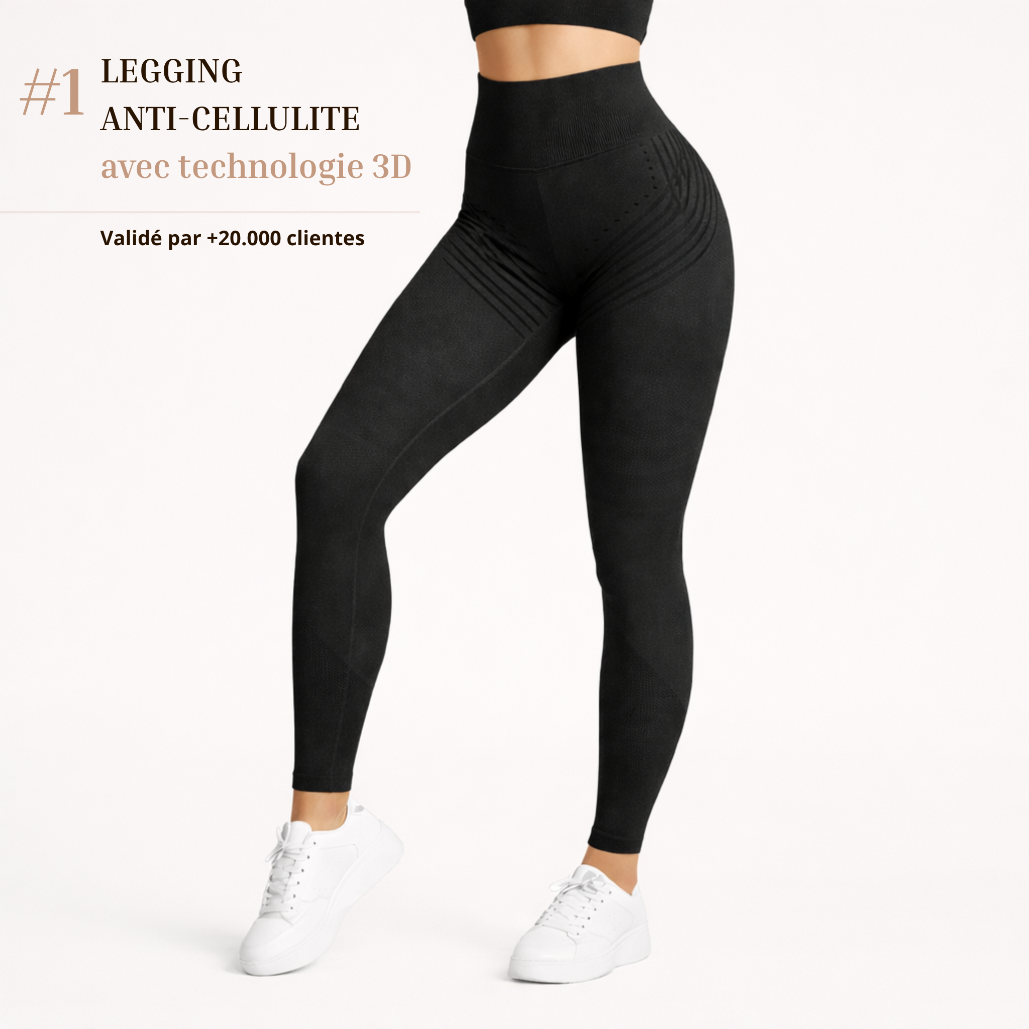Legging 3D - anti-cellulite