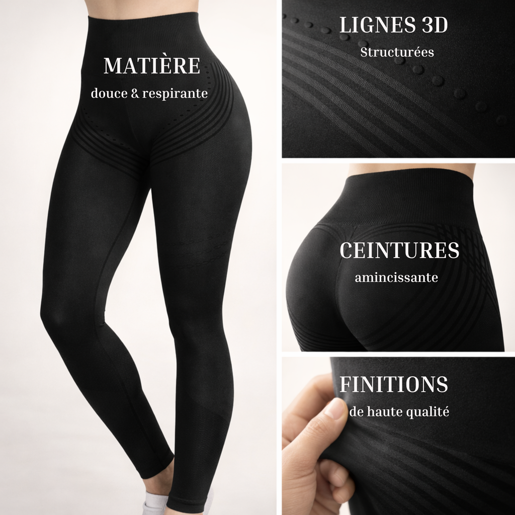Legging 3D - anti-cellulite